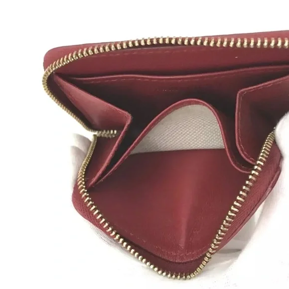 Authentic Jimmy Choo Heart Star Leather Coin Purse Wallet Bicolor VALENTINES 💘 - Picture 6 of 13
